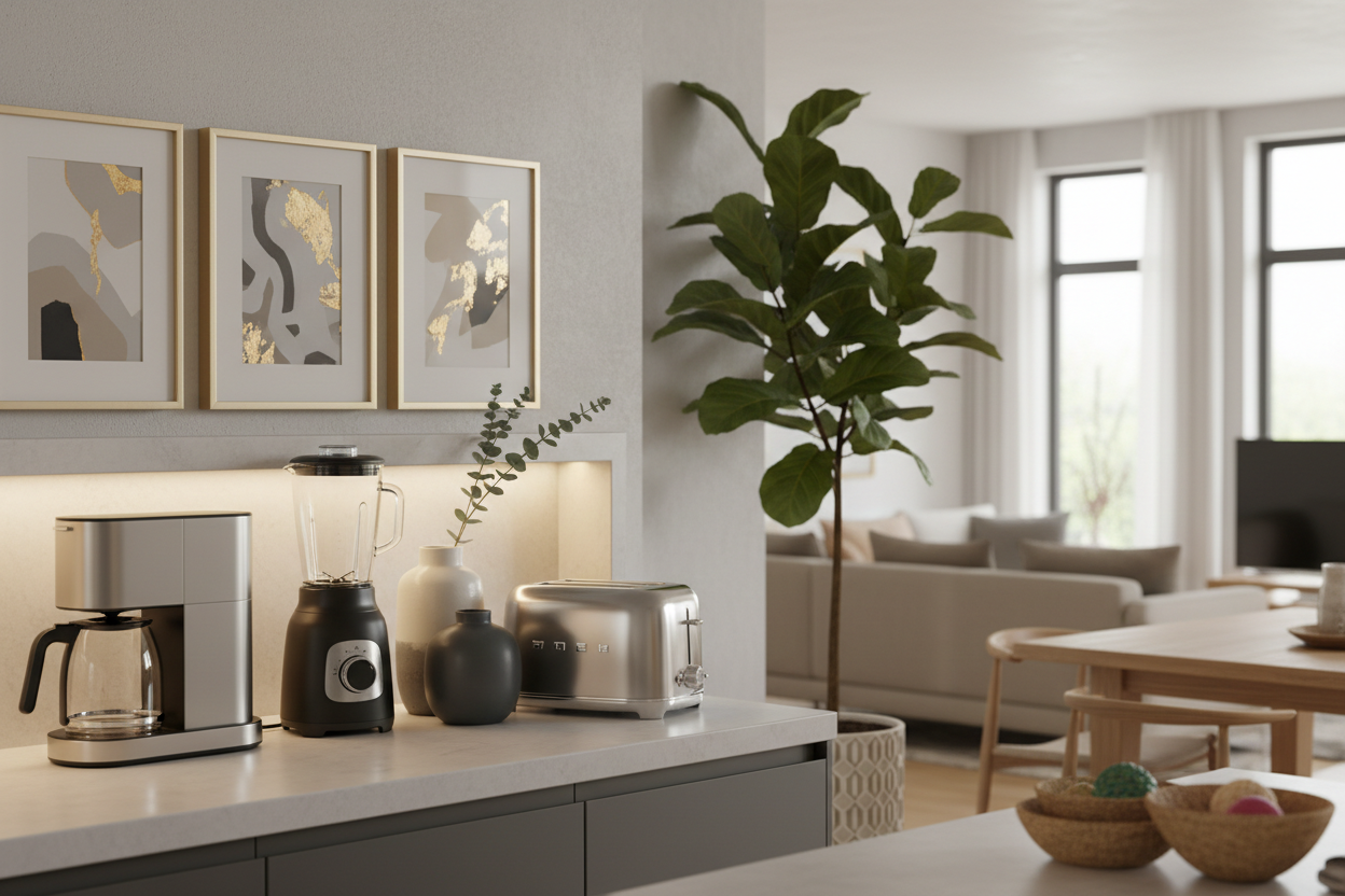 KITCHEN ELECTRONICS AND HOME DECOR